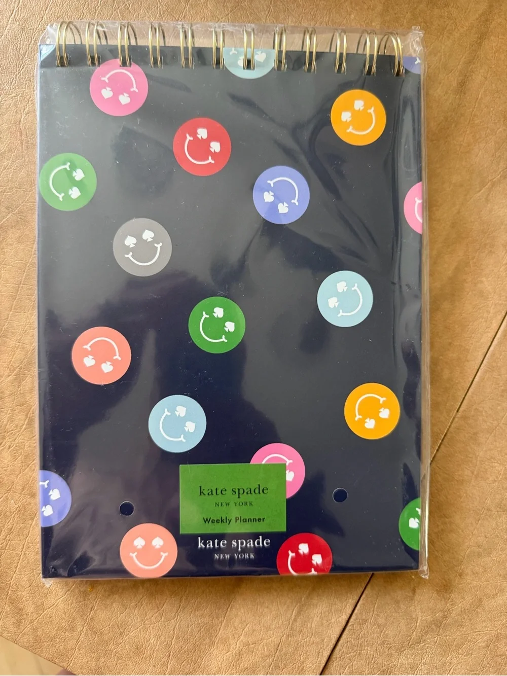 KATE SPADE BEW YORKWeekly Desktop Planner, Spade Smiley NWT